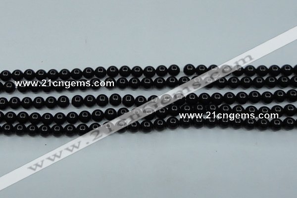 CTK02 15.5 inches 6mm round tektite gemstone beads wholesale