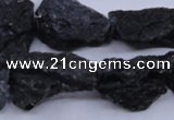 CTK10 15.5 inches 12*16mm - 18*25mm nuggets tektite gemstone beads