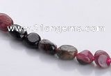 CTO06 15.5 inches 4*7mm freeform natural tourmaline beads