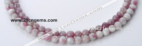 CTO15 15 inches 8.5mm round natural tourmaline beads wholesale