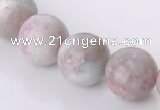 CTO17 15 inches 12mm round natural tourmaline beads wholesale