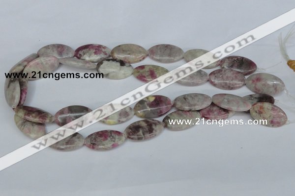 CTO213 15.5 inches 16*28mm marquise pink tourmaline gemstone beads