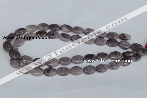 CTO226 15.5 inches 13*18mm oval tourmaline gemstone beads