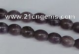 CTO230 15.5 inches 8*10mm rice tourmaline gemstone beads