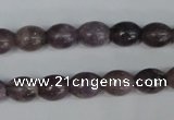 CTO231 15.5 inches 10*14mm rice tourmaline gemstone beads