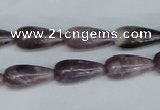 CTO232 15.5 inches 8*16mm teardrop tourmaline gemstone beads