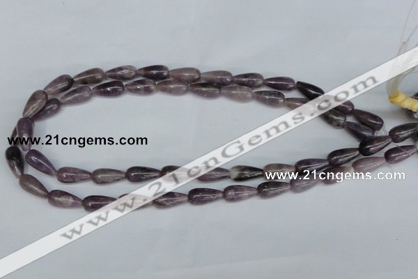 CTO232 15.5 inches 8*16mm teardrop tourmaline gemstone beads