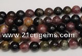 CTO356 15.5 inches 6mm round natural tourmaline gemstone beads