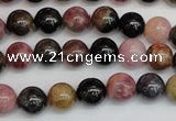 CTO358 15.5 inches 9mm round natural tourmaline gemstone beads