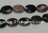 CTO36 15.5 inches 10*14mm faceted oval natural tourmaline beads