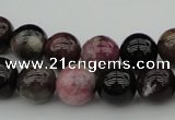 CTO390 15.5 inches 11mm round natural tourmaline gemstone beads