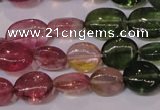 CTO421 15 inches 7*9mm oval natural tourmaline beads wholesale