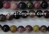 CTO453 15.5 inches 6mm round natural tourmaline gemstone beads