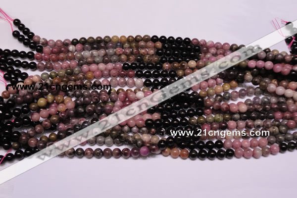 CTO55 15.5 inches 10mm round natural tourmaline gemstone beads