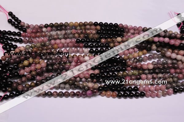 CTO55 15.5 inches 10mm round natural tourmaline gemstone beads