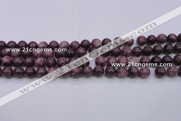 CTO604 15.5 inches 12mm round Chinese tourmaline beads wholesale