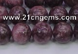 CTO605 15.5 inches 14mm round Chinese tourmaline beads wholesale