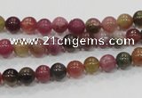 CTO62 15.5 inches 6mm round natural tourmaline gemstone beads