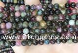 CTO696 15.5 inches 6mm round tourmaline gemstone beads