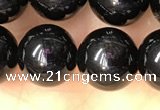 CTO703 15.5 inches 10mm round black tourmaline beads wholesale