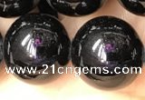 CTO705 15.5 inches 14mm round black tourmaline beads wholesale