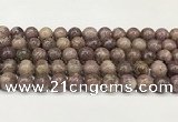 CTO722 15.5 inches 10mm round Chinese tourmaline beads