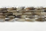 CTR413 15.5 inches 10*30mm teardrop agate beads wholesale