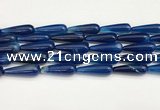 CTR428 15.5 inches 10*30mm teardrop agate beads wholesale