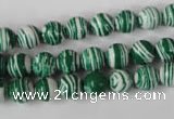 CTU1127 15.5 inches 8mm round synthetic turquoise beads wholesale