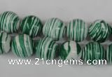 CTU1128 15.5 inches 10mm round synthetic turquoise beads wholesale