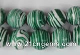 CTU1130 15.5 inches 14mm round synthetic turquoise beads wholesale