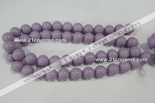 CTU1407 15.5 inches 16mm round synthetic turquoise beads