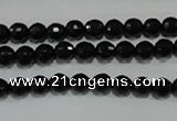 CTU1482 15.5 inches 6mm faceted round synthetic turquoise beads