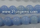 CTU1735 15.5 inches 12mm round synthetic turquoise beads