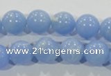 CTU1736 15.5 inches 14mm round synthetic turquoise beads