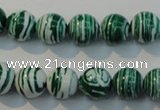 CTU2043 15.5 inches 10mm round synthetic turquoise beads