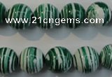 CTU2044 15.5 inches 12mm round synthetic turquoise beads