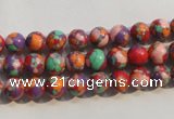 CTU2341 15.5 inches 6mm round synthetic turquoise beads