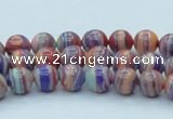 CTU240 16 inches 8mm round imitation turquoise beads wholesale