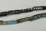 CTU2462 15.5 inches 3*10mm tube African turquoise beads wholesale