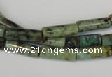 CTU2464 15.5 inches 5*15mm tube African turquoise beads wholesale