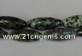 CTU2468 15.5 inches 8*20mm rice African turquoise beads wholesale