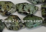 CTU2483 15.5 inches 12*18mm - 22*27mm freeform African turquoise beads