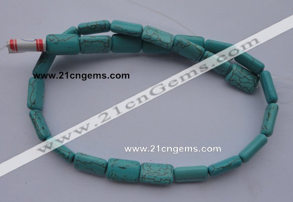 CTU25 15.5 inches 18*25mm rectangle blue turquoise beads Wholesale