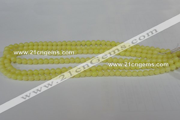 CTU2516 15.5 inches 6mm round synthetic turquoise beads