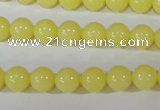 CTU2517 15.5 inches 8mm round synthetic turquoise beads