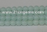 CTU2563 15.5 inches 4mm round synthetic turquoise beads