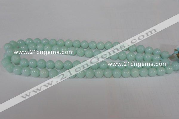 CTU2566 15.5 inches 10mm round synthetic turquoise beads