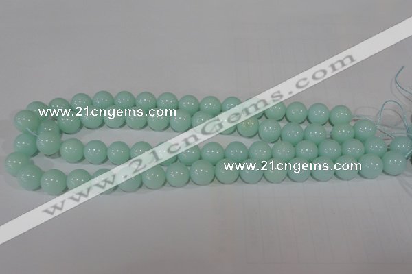 CTU2567 15.5 inches 12mm round synthetic turquoise beads