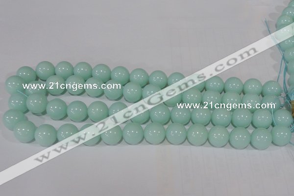 CTU2568 15.5 inches 14mm round synthetic turquoise beads